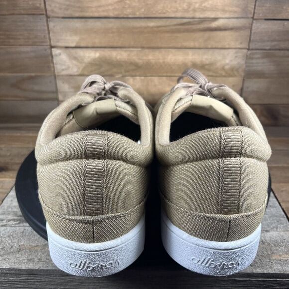 Allbirds Plant Pacers Canvas Shoes Men’s Size 11 Natural Tan Casual Sneakers - Picture 4 of 10